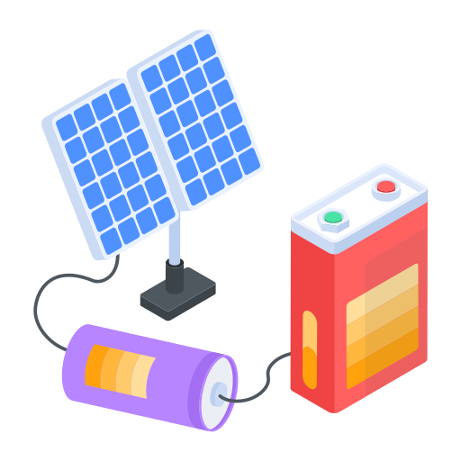 energía solar icono gratis