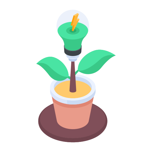 energía ecológica icono gratis