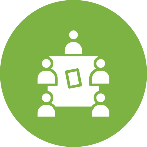 reunión icono gratis