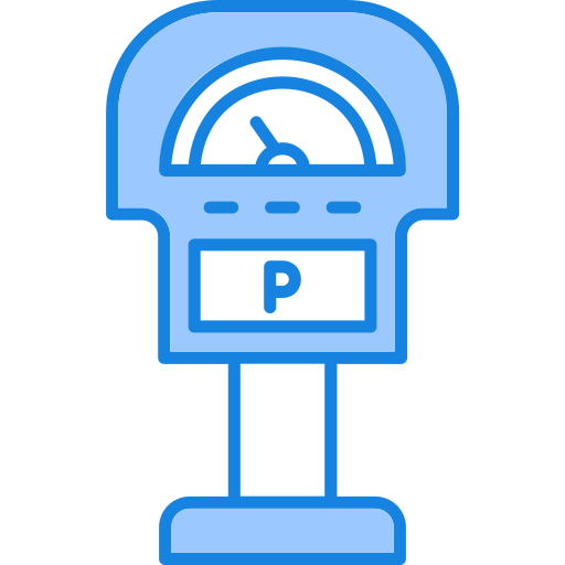 Parking meter free icon