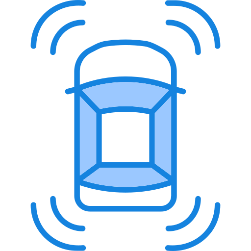 sensor de estacionamiento icono gratis
