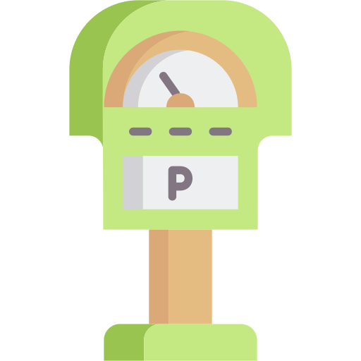 Parking meter free icon