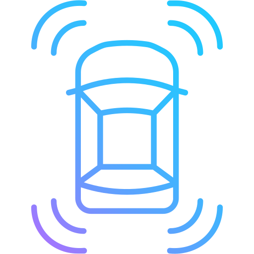 sensor de estacionamiento icono gratis