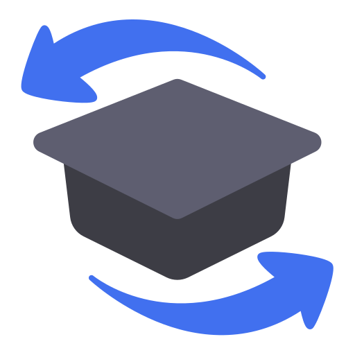 gorro de graduación icono gratis