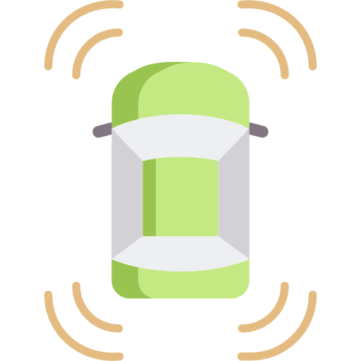 sensor de estacionamiento icono gratis
