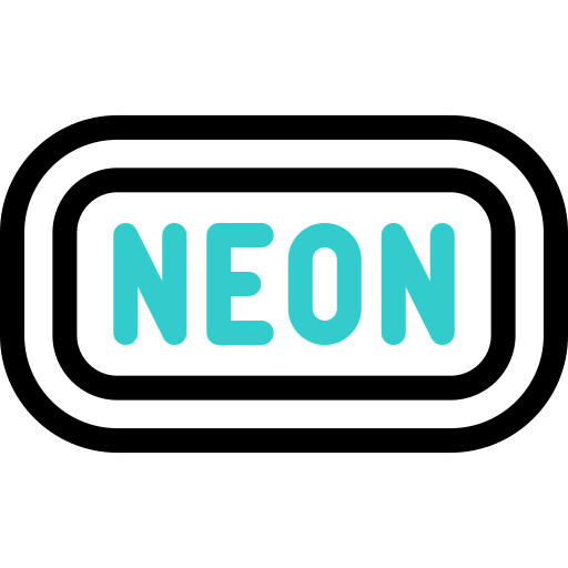 Neon free icon Neon free icon