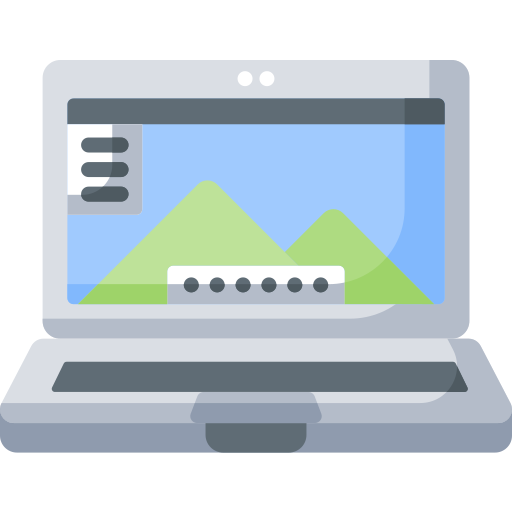 ordenador portátil icono gratis