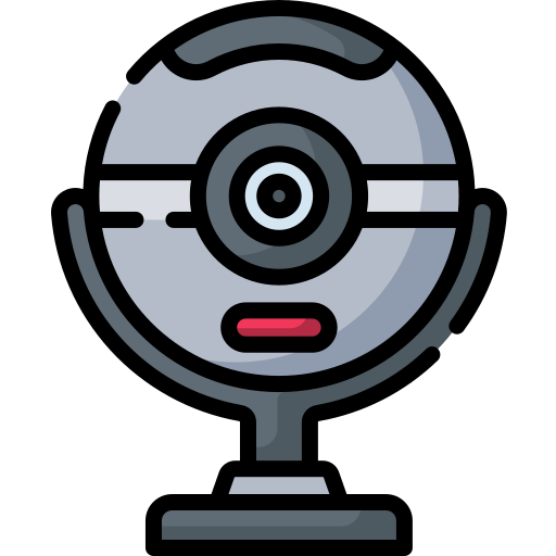 cámara web icono gratis