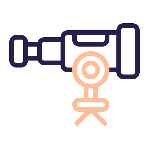 Telescope free icon Telescope free icon