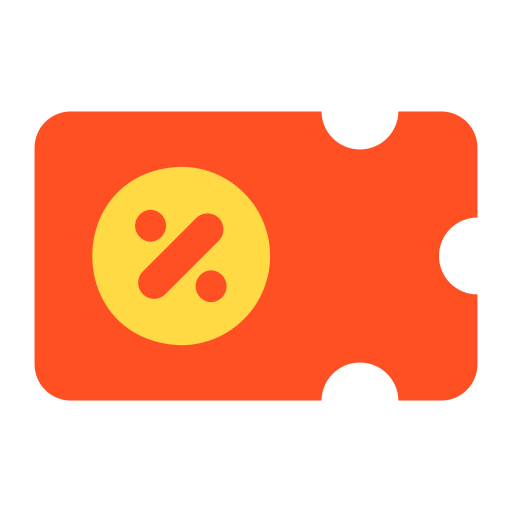 Voucher free icon Voucher free icon