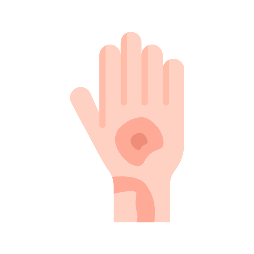 eczéma Icône gratuit eczéma Icône gratuit
