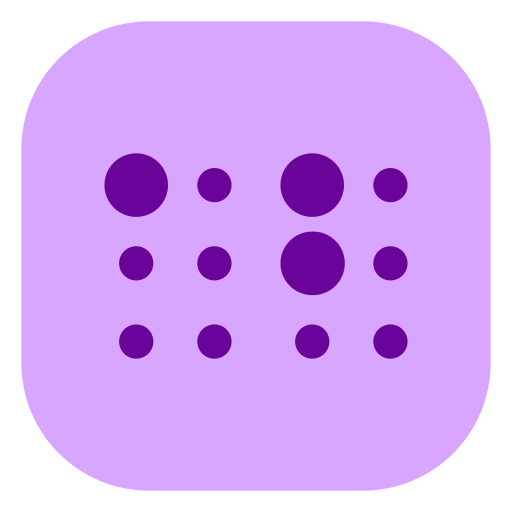 braille Icône gratuit braille Icône gratuit