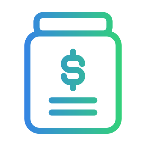 ahorros icono gratis