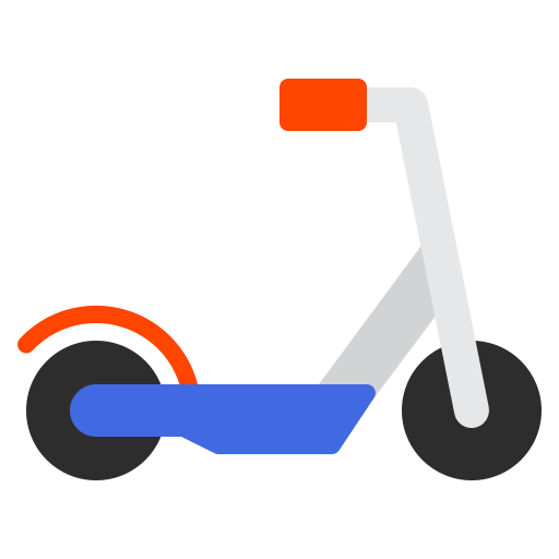 scooter electrico icono gratis