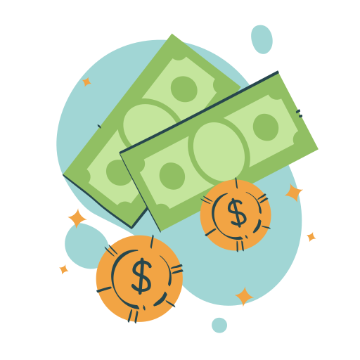 돈 무료 아이콘