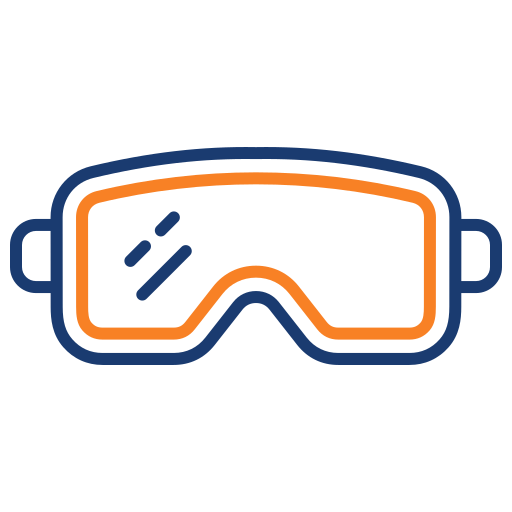 gafas de esquí icono gratis