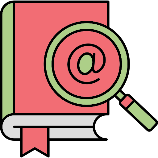 libreta de contactos icono gratis