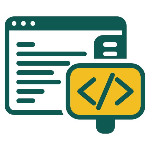 programación icono gratis