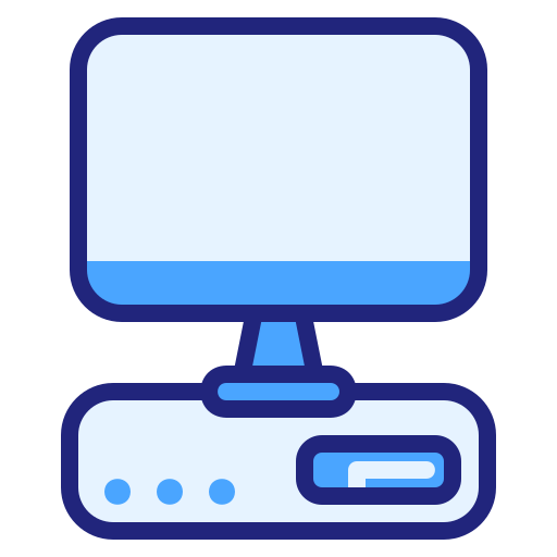 computadora personal icono gratis