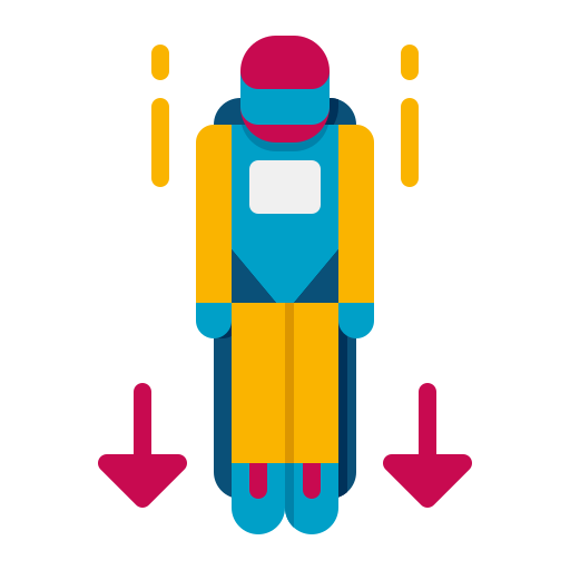 trineo callejero icono gratis