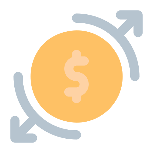 Transaction free icon