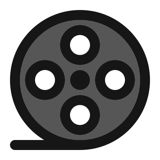 rollo de película icono gratis