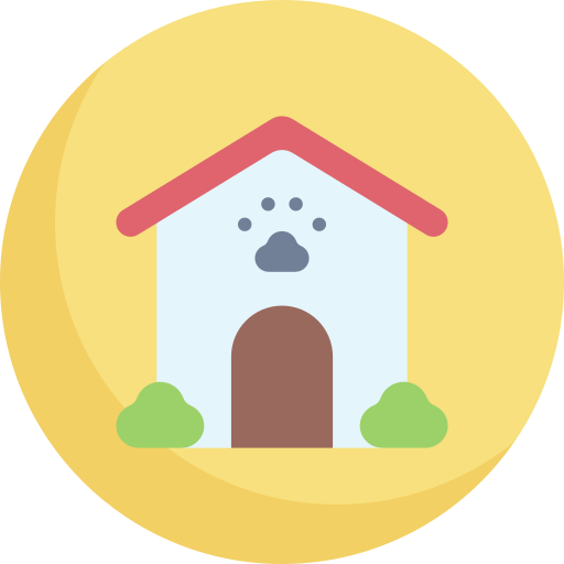 casa para mascotas icono gratis