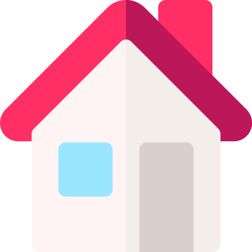 Home Basic Rounded Flat icon