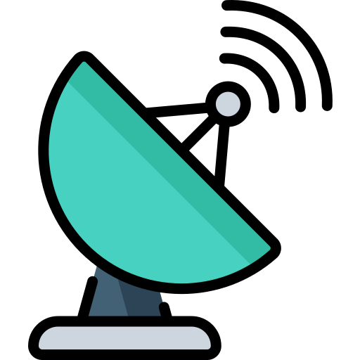 satélite icono gratis