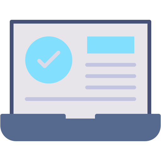 reserva en línea icono gratis