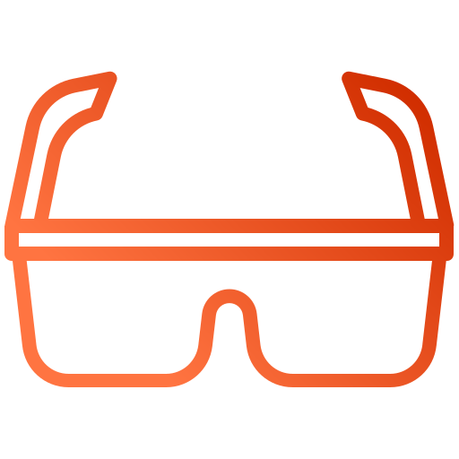 lentes de seguridad icono gratis