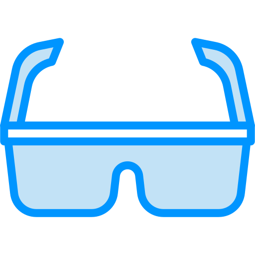 lentes de seguridad icono gratis