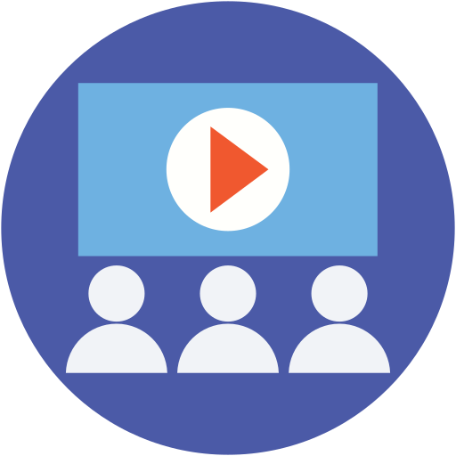 lecteur vidéo Icône gratuit