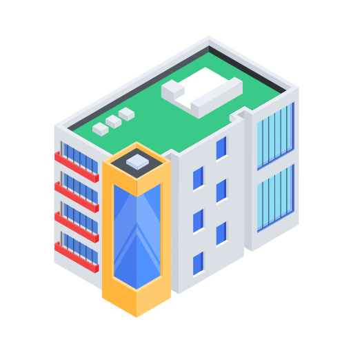 centro comercial icono gratis