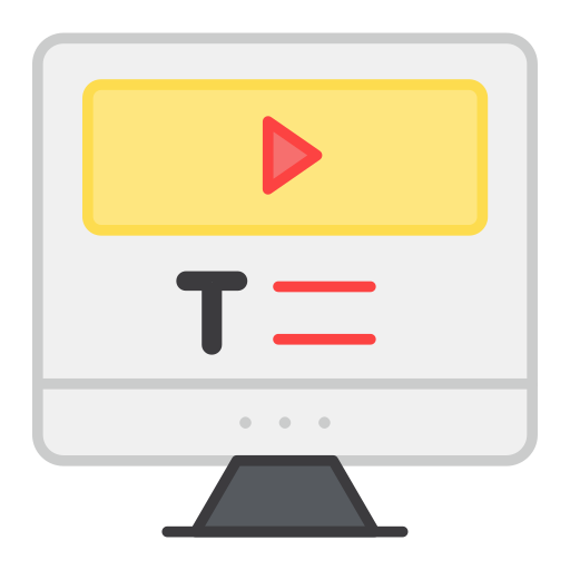 vidéo en ligne Icône gratuit vidéo en ligne Icône gratuit