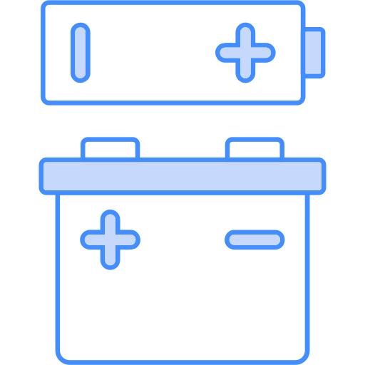 baterías icono gratis