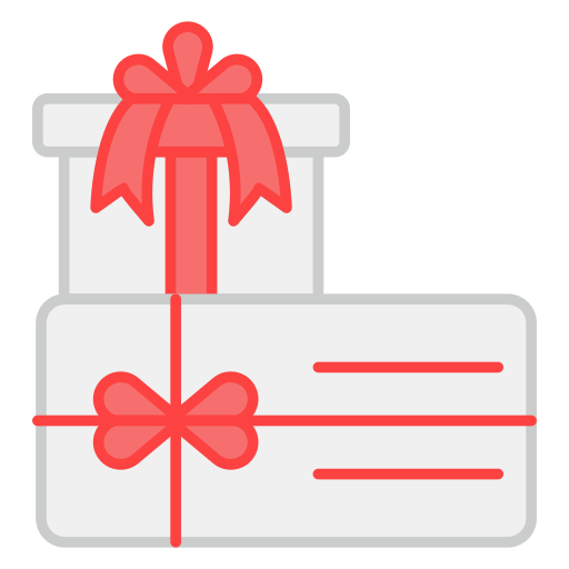 tarjeta de regalo icono gratis