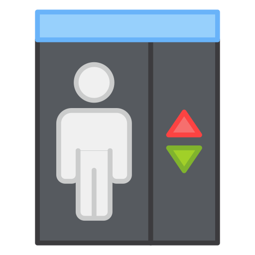 aufzug kostenlos Icon