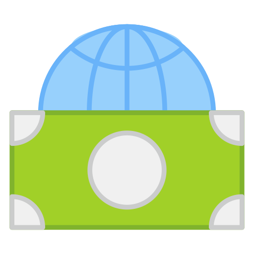 argent mondial Icône gratuit argent mondial Icône gratuit