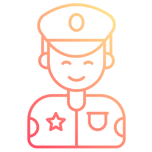 policía icono gratis