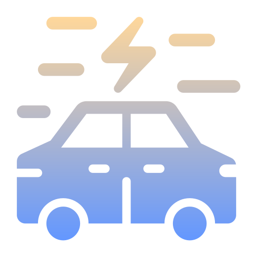 Electric car free icon Electric car free icon