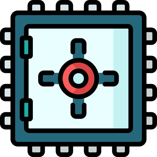 caja de seguridad icono gratis