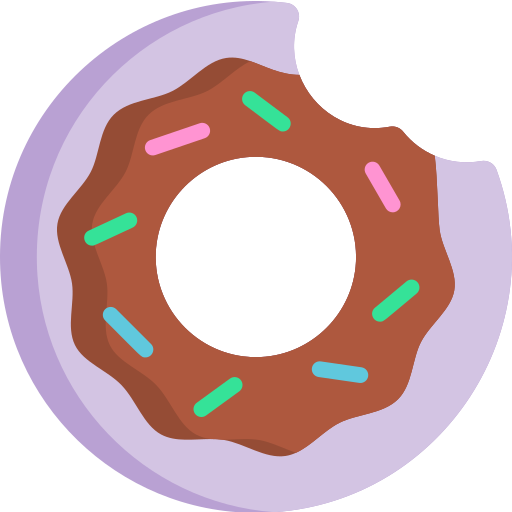 Rosquilla icono gratis