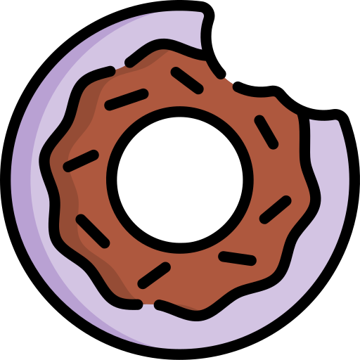 Rosquilla icono gratis