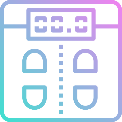 Weight scale free icon