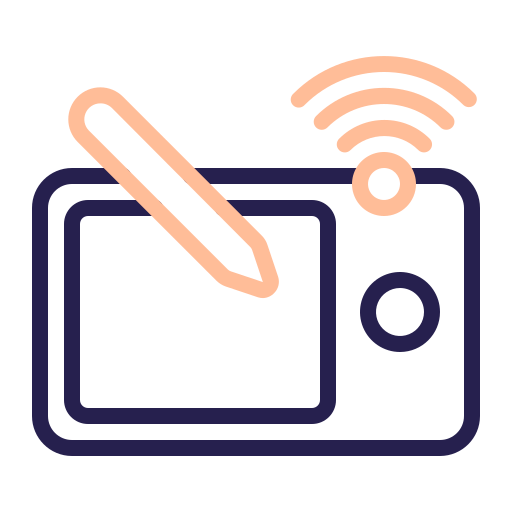 Pen tablet free icon Pen tablet free icon