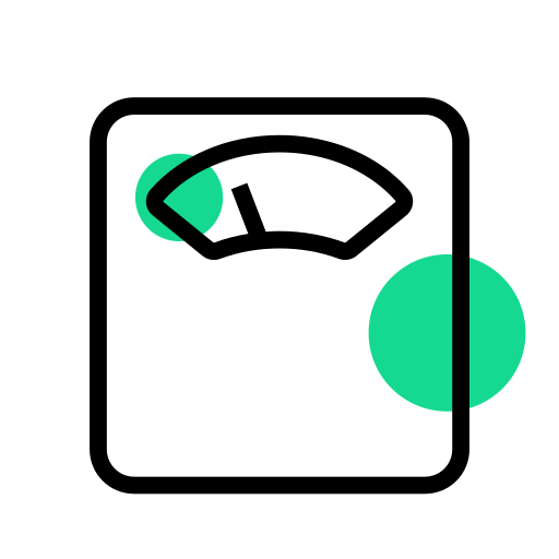 escala corporal icono gratis