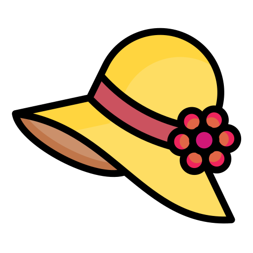 sombrero para el sol icono gratis