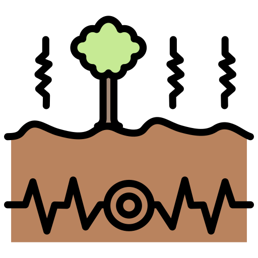 Seismic activity free icon
