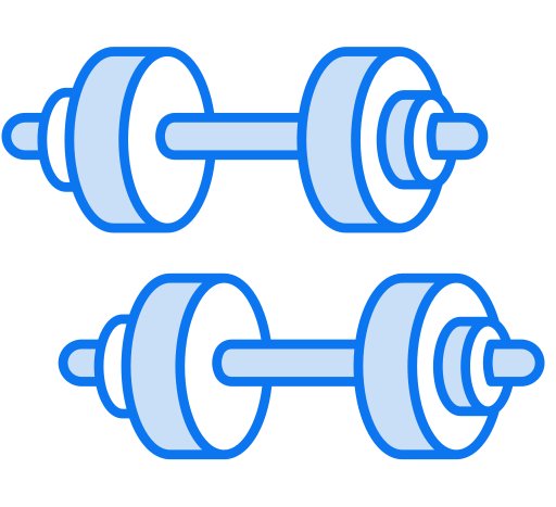 mancuernas icono gratis